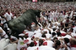 Bull Running in Spain Images