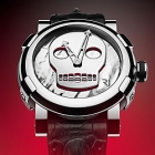  RJ-Romain Jerome watch collection by John M Armleder features Skull Motif