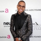  Chris Brown Parties without Rihanna at Oscars Bash