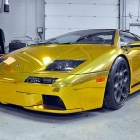  A gold-wrapped 30th Anniversary Lamborghini Diablo goes bold in Canada