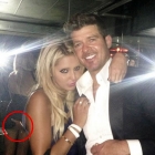  Robin Thicke pictured gripping college student’s bottom in snap tweeted to wife Paula Patton