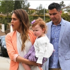  JESSICA ALBA Hanging Out At The Farmer’s Market With The Family