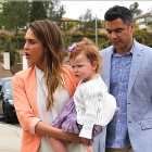 Jessica Alba with Family