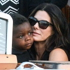  Sandra Bullock Gushes Over Sweet Little Man Louis Talks Bein