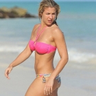  Gemma Atkinson Shows off her incredible Figure in a tiny Mismatched Bikini