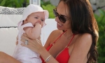 Tamara Ecclestone bikini body with baby Sophia in Ibiza