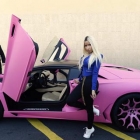 Nicki Minaj Lamborghini Aventador