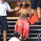  Music Diva Mariah Carey Almost Trips and Falls
