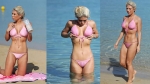 TOWIE's Frankie Essex Wears A Skimpy Pink Bikini for Mykonos Beach Break