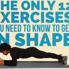 The Only 12 Exercises You Need to Know to Get in Shape