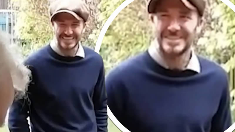 David Beckham Leaves Cancer Sufferer speechless by Paying a Surprise Visit