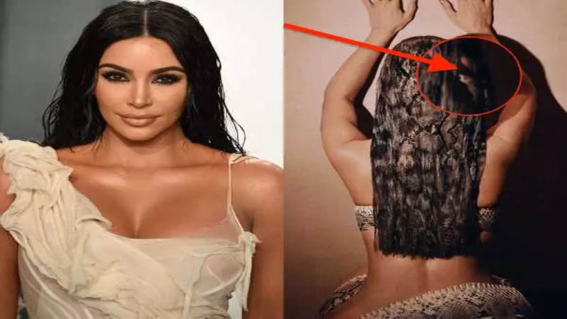  Kim Kardashian is seized by fans over Photoshop sharing snake-print look