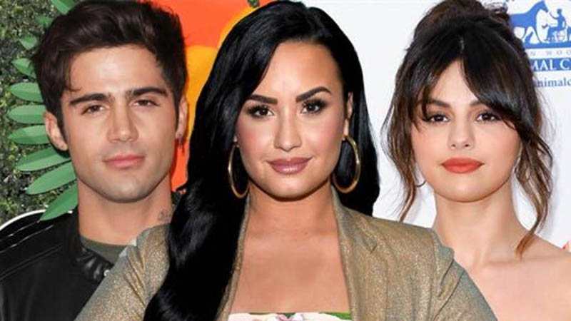  Demi Lovato hits out at false claims about Max Ehrich comparing her to  Selena Gomez