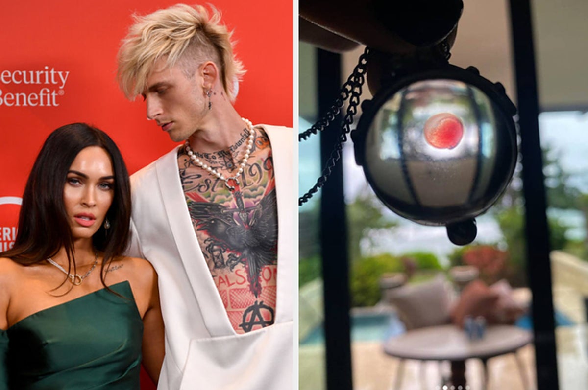 His Bloody Valentine: Machine Gun Kelly Wears Megan Fox’s Blood In A Necklace — See The Pic