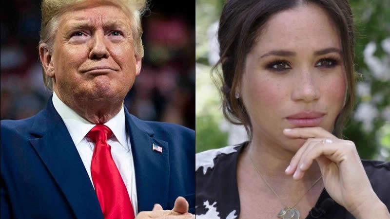  Trump hopes Meghan Markle runs for president in 2024