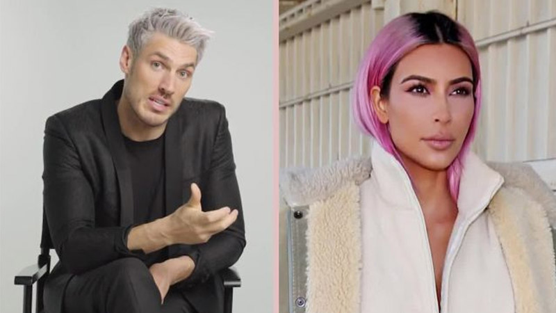  Kim Kardashian Gets Trolled by Hairdresser After Falling Asleep in a Hilarious Place
