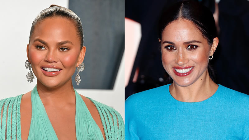  Chrissy Teigen Opened Up About Her Growing Friendship With Meghan Markle