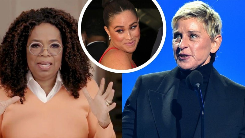  Oprah and Ellen’s shock: ‘Meghan used us!’