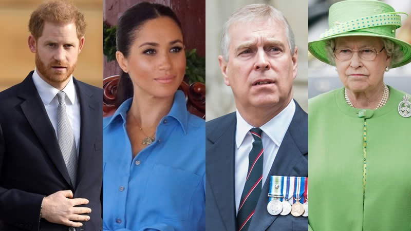 Prince Harry, Meghan Markle ‘ set clear precedent’ with Queen over Prince Andrew row