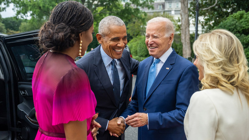  Secret Democratic Strategy Emerges to Replace Biden with Michelle Obama as 2024 Nominee, Orchestrated by Barack Obama