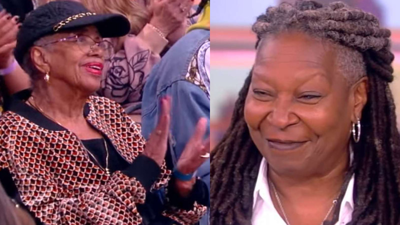  Whoopi Goldberg Tearfully Reunites with Childhood Family on “The View”