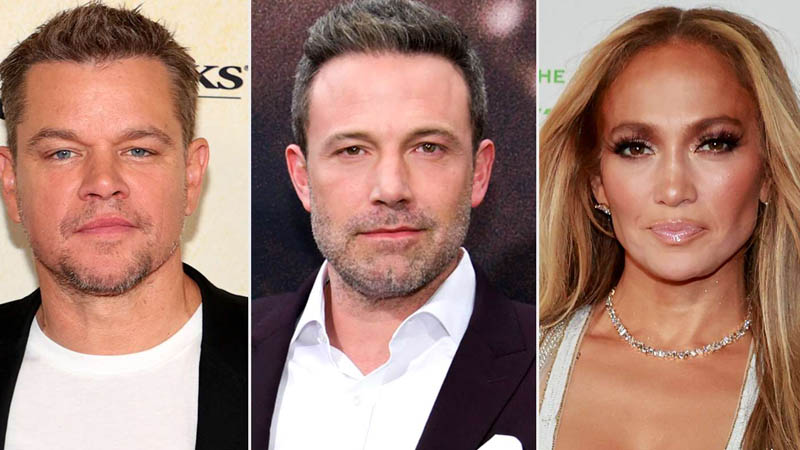 Matt Damon Jennifer Lopez and Ben Affleck