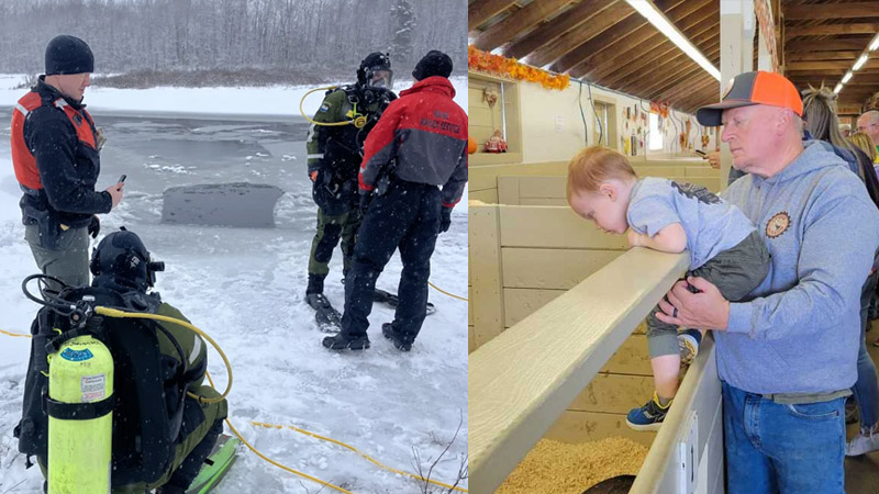  Man Dies Saving His 4-Year-Old Son After They Both Fell Into a Frozen Pond