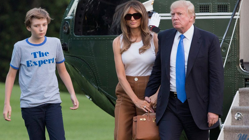  Barron Trump’s Behavior Reflects Contrasting Relationships with Donald and Melania, Body Language Expert Says