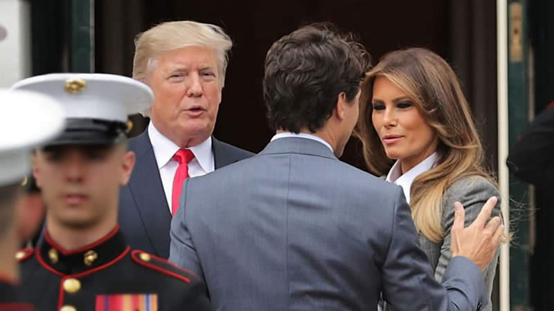  Twitter Erupts Over Bizarre Theory Claiming Barron Trump Is Justin Trudeau’s Son