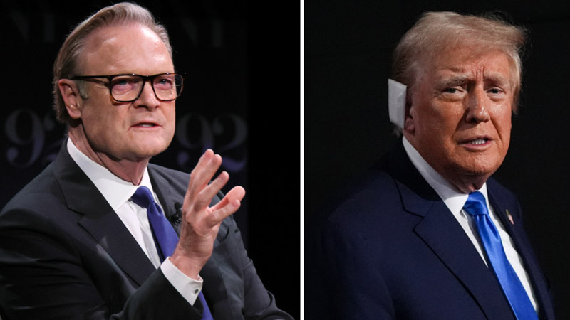 Lawrence O'Donnell and trump