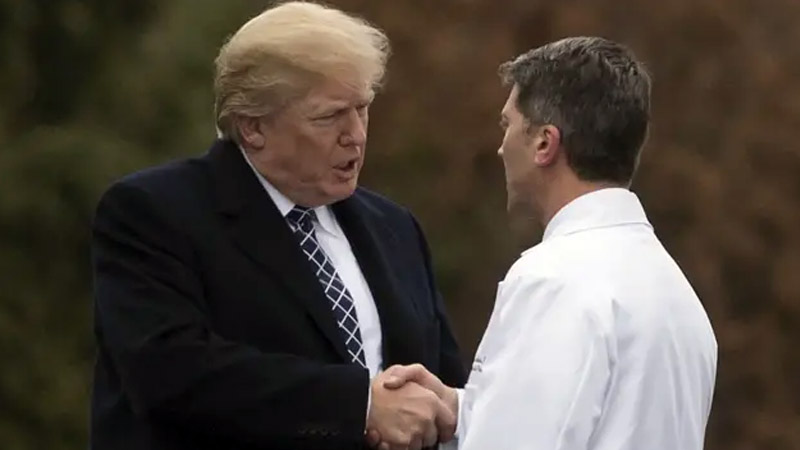 ronny jackson and trump