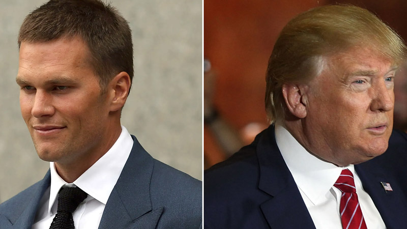 Tom Brady and trump