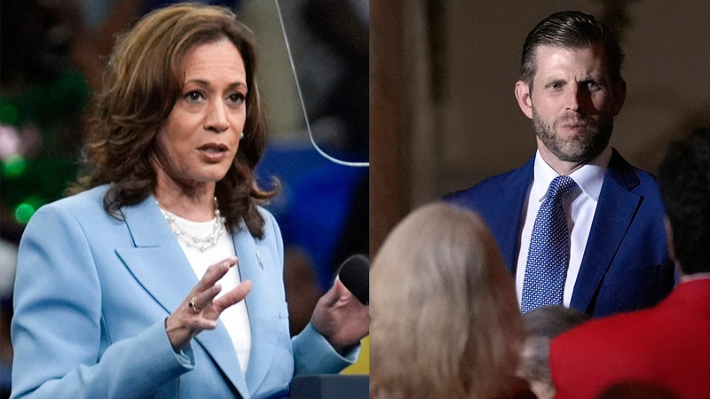  Eric Trump Slams Kamala Harris and Democrats After Second Assassination Attempt on His Father