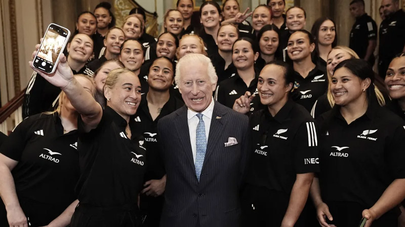  King Charles Opens Up About Cancer Struggles During Meeting with New Zealand Women’s Rugby Team