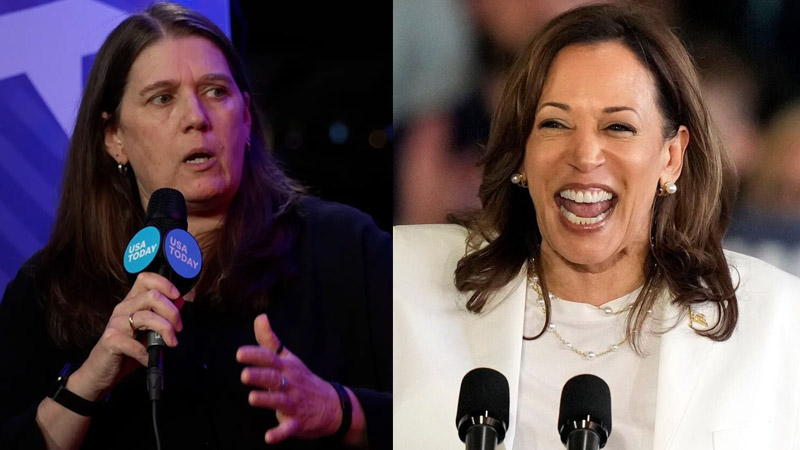 Kamala Harris and mary trump