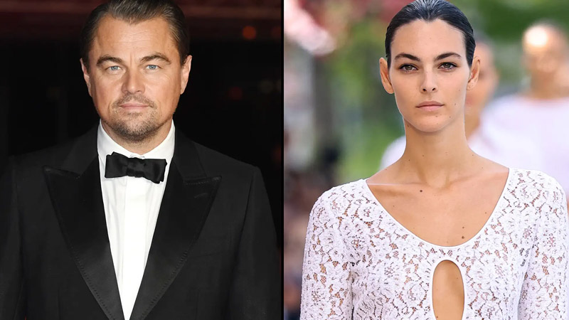 Leonardo DiCaprio and Vittoria Ceretti