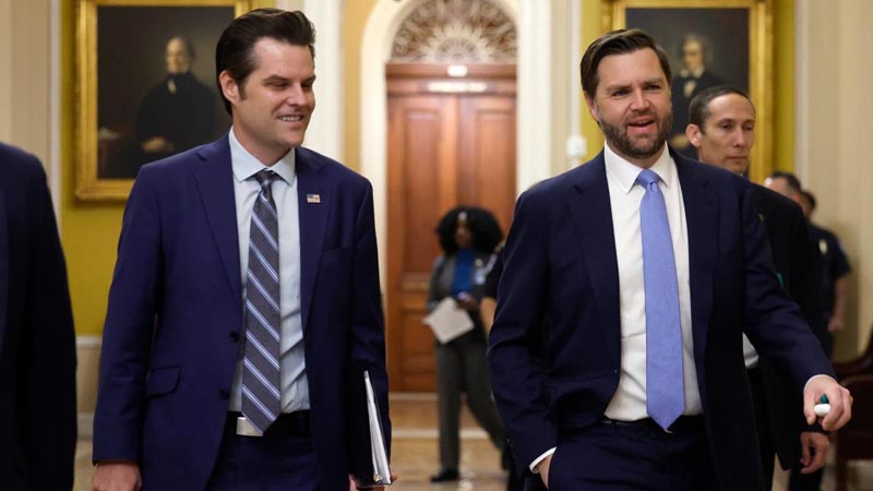 Matt Gaetz's and JD Vance